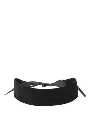 Leren Riem Zwart