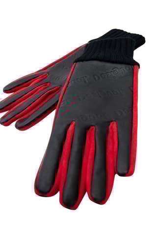 Lamsleren Handschoenen Zwart