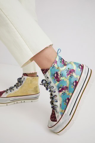 Hoge Platform Gympen Multicolor