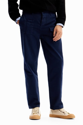 Rechte Broek - Blauw