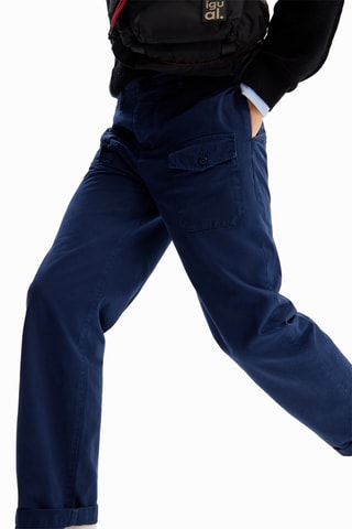 Rechte Broek - Blauw