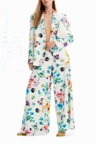 Broek Hoge Taille - Wit
