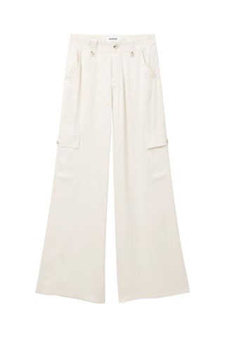 Broek Hoge Taille - Wit