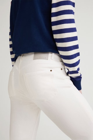 Broek Skinny Wit
