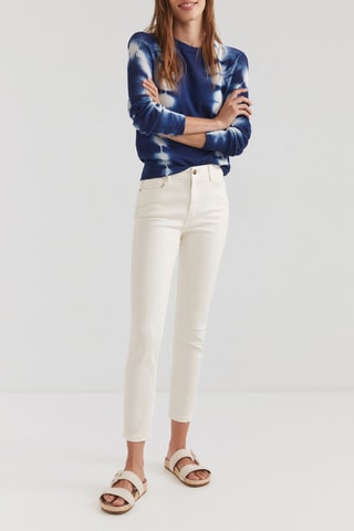 Broek Skinny Wit