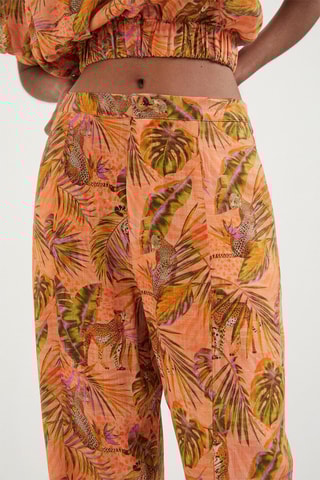 Casual Broek Oranje
