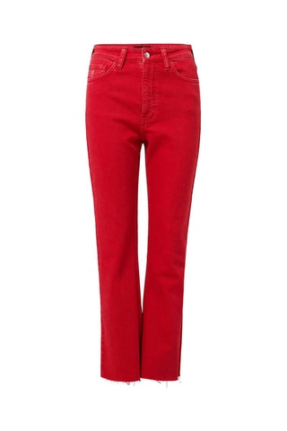 7/8 Rechte Broek Rood