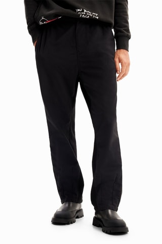 Rechte Broek - Zwart