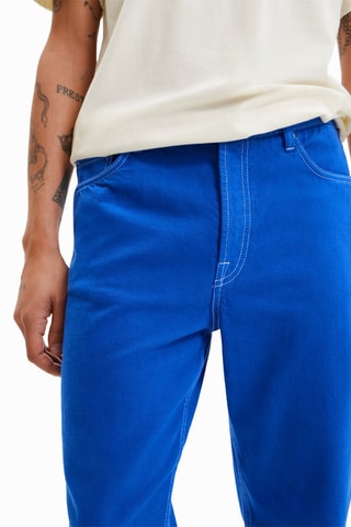 Rechte Jeans - Blauw