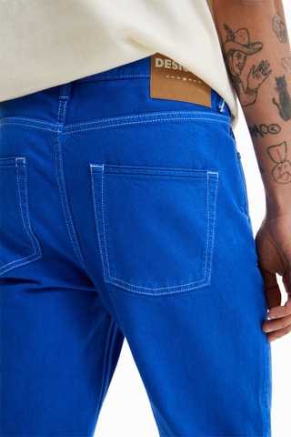 Rechte Jeans - Blauw