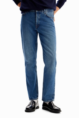 Jeans recht model - Blauw