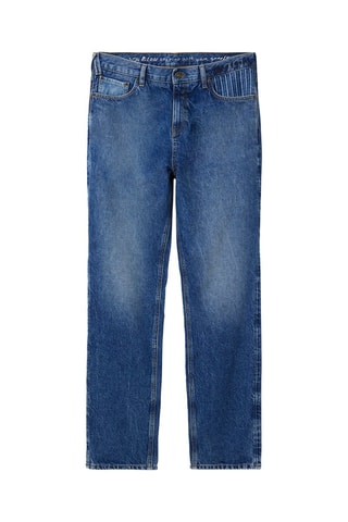 Jeans recht model - Blauw