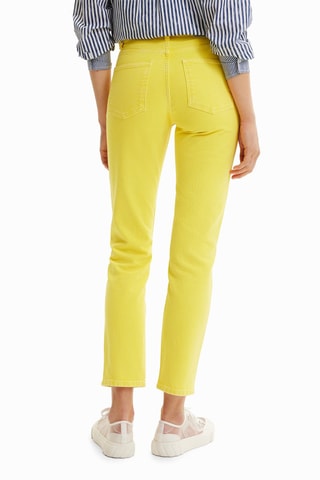 7/8 Rechte Jeans - Geel