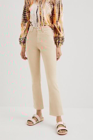 Jeans Slim Fit Beige