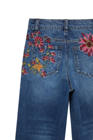 Jeans Wide Legs Blauw