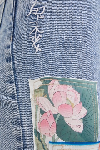 Rechte Jeans Hemelsblauw