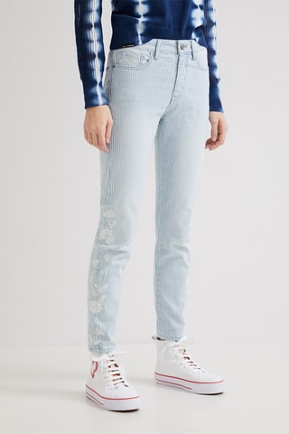 7/8 Jeans Lichtblauw