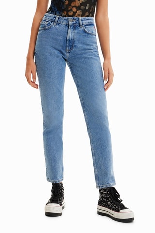 Rechte Jeans - Blauw