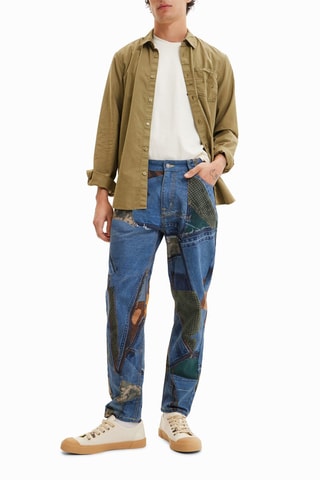Jeans - Marineblauw