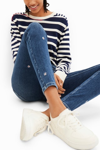 Jeans - Marineblauw