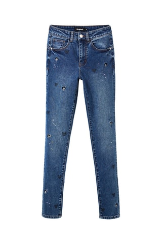 Jeans Mickey Disney - Marineblauw 