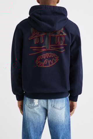 Jasje met Capuchon Marineblauw
