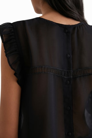 Top Romy - Zwart 