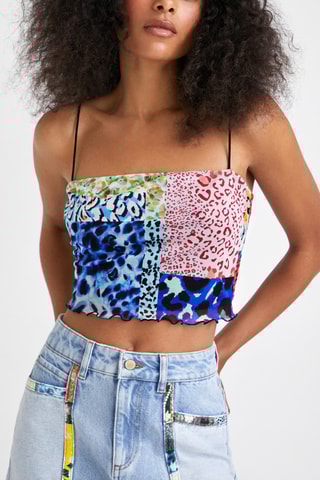 Crop top Multicolor