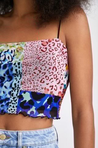 Crop top Multicolor