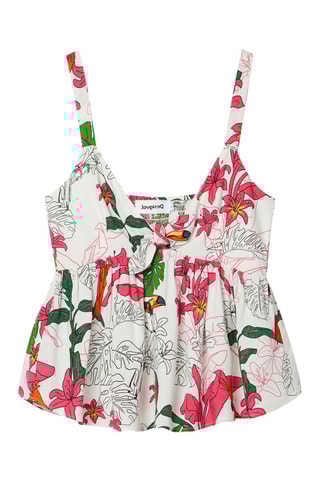 Top - Wit en Roze
