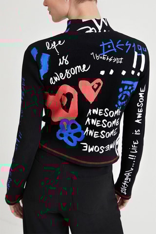 Crop Top Zwart