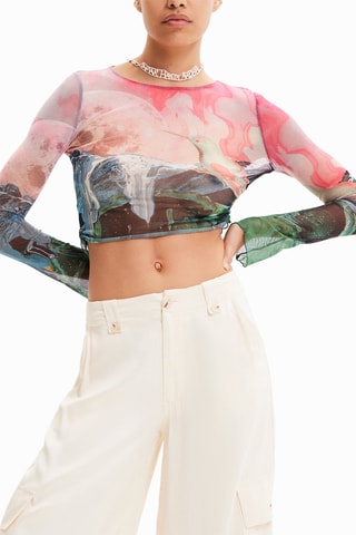 Crop Top - Fuchsia