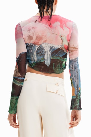 Crop Top - Fuchsia