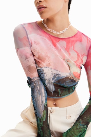 Crop Top - Fuchsia