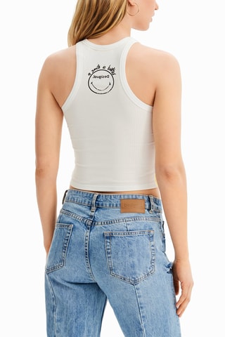 Crop Top - Geel