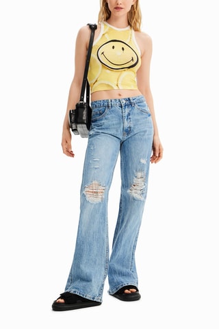 Crop Top - Geel