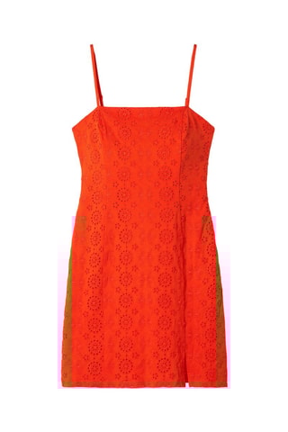 Rechte Jurk - Oranje