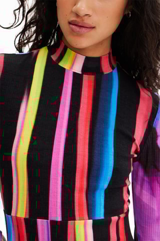 Midi-jurk - Fuchsia