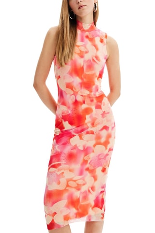 Midi-jurk - Roze