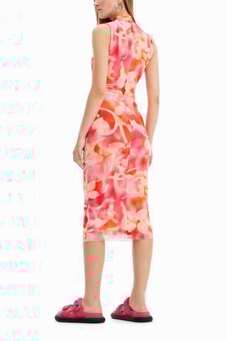 Midi-jurk - Roze