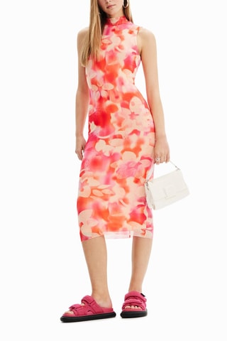Midi-jurk - Roze