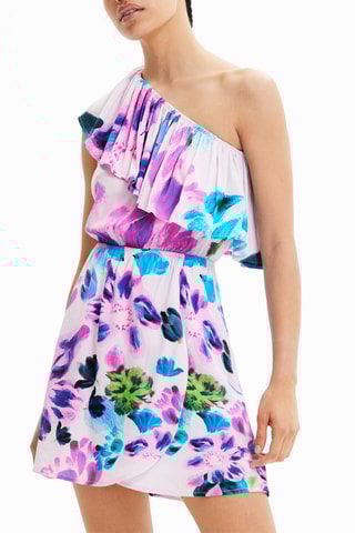Asymmetrische Jurk - Paars