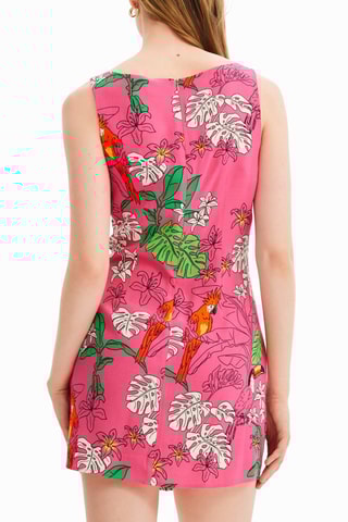 Rechte Jurk - Fuchsia