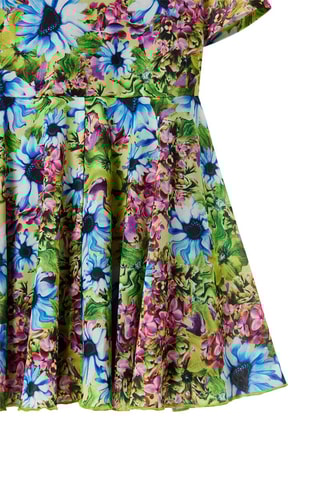 Jurk - Blauw en Groen 