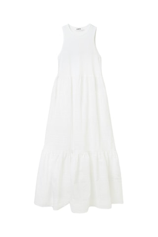 Lange Jurk Regular - Wit