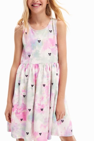 Jurk Mickey Disney - Roze en Hemelsblauw