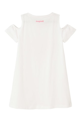 Jurk - Wit en Roze