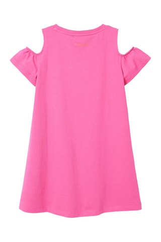 Korte jurk regular - Roze