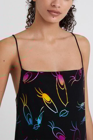 Korte Jurk Tweety Looney Tunes Zwart