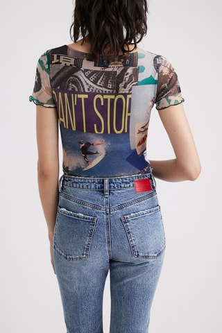 Bodysuit Paars en Blauw